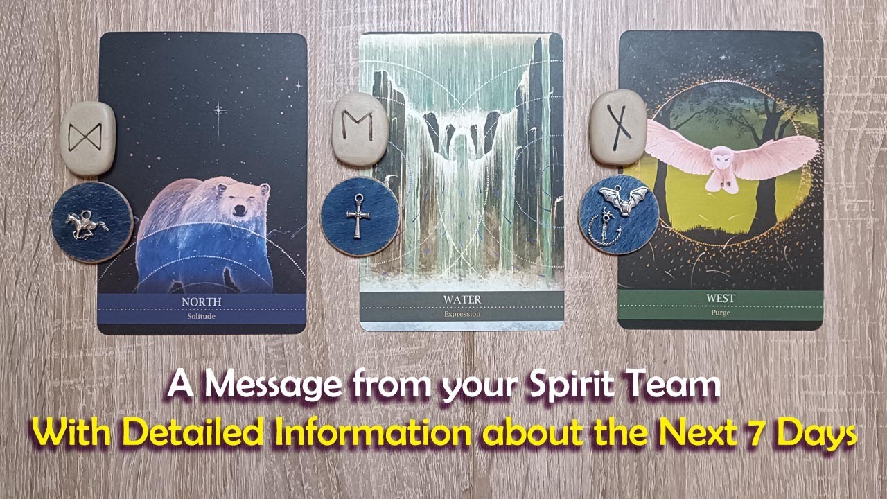 A Message from Your Spirit Team👉🏼📩with Detailed Guidance for the next 7 Days🙏🏻😇 Pick-a-Card Tarot