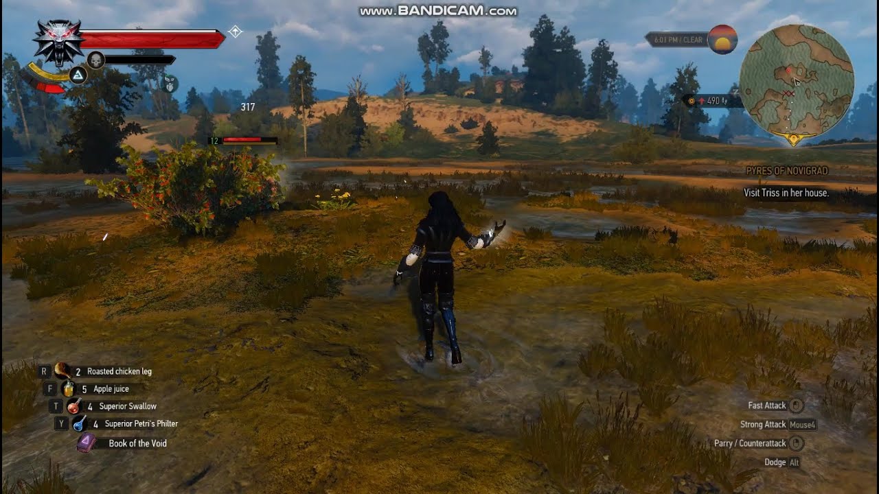Play as Yennefer in The Witcher 3 GOTY FULL SORCERESS COMBAT MAGIC SPELLS