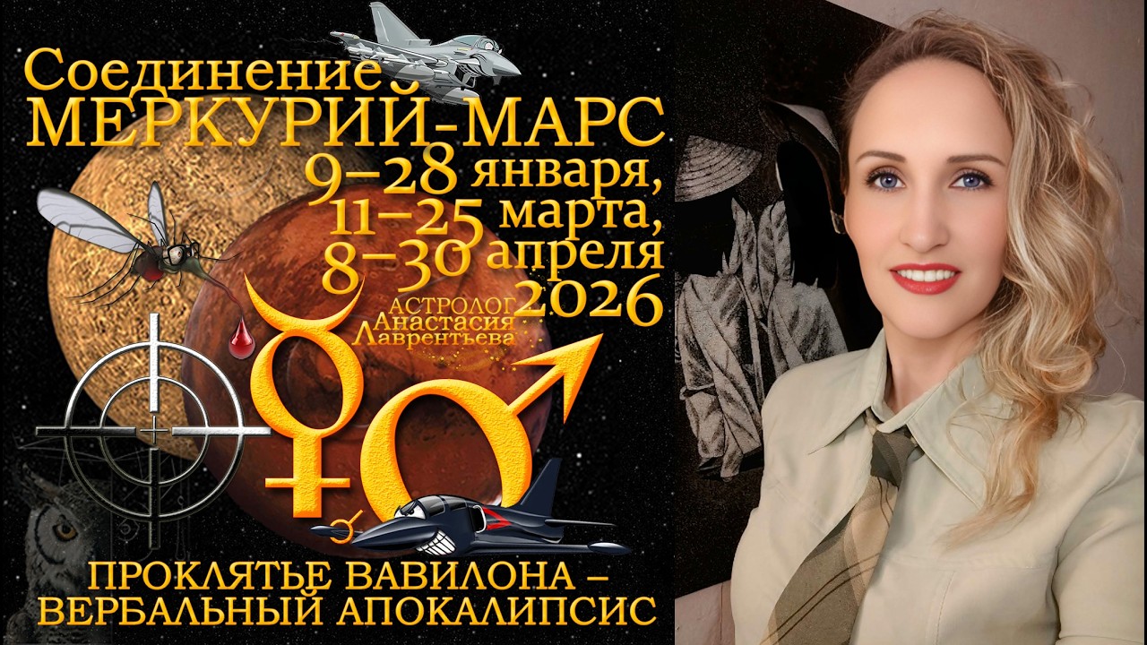 Авиаудары, мосты, ТЦ, школы, ссоры, вирусы, зуд ядовитых языков: Соединение Меркурий-Марс. Практики