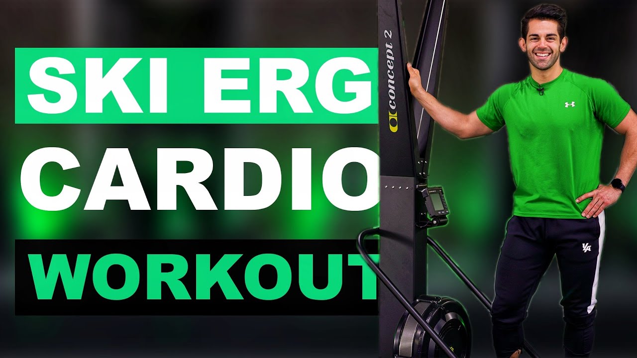 SkiErg Cardiovascular Interval Workout // Concept 2 Ski Erg Interval Workout
