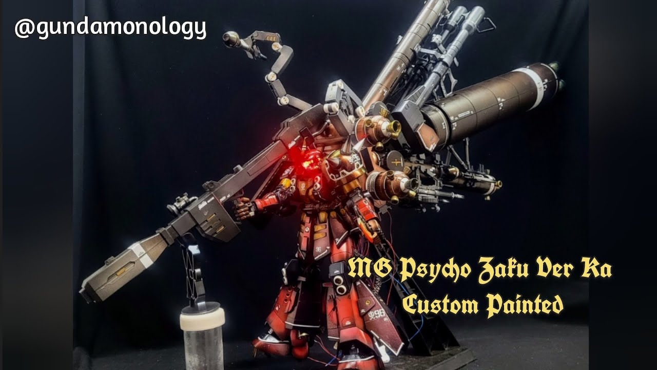 MG Psycho Zaku Ver Ka Custom Painted
