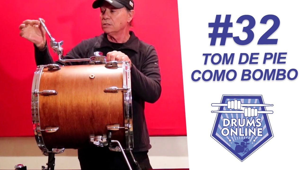 #DrumsonlineTips 32: TOM DE PIE como BOMBO: ADAPTADORES