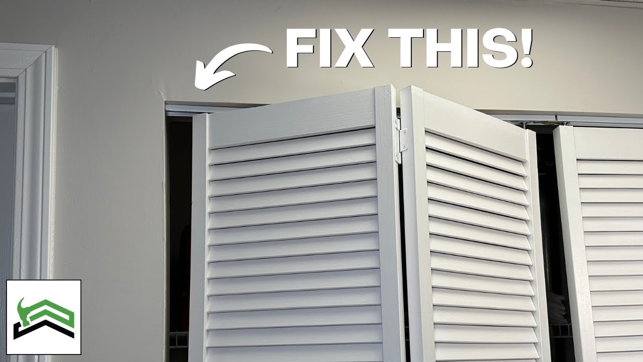 Bifold Door Keeps Falling Out Of The Track