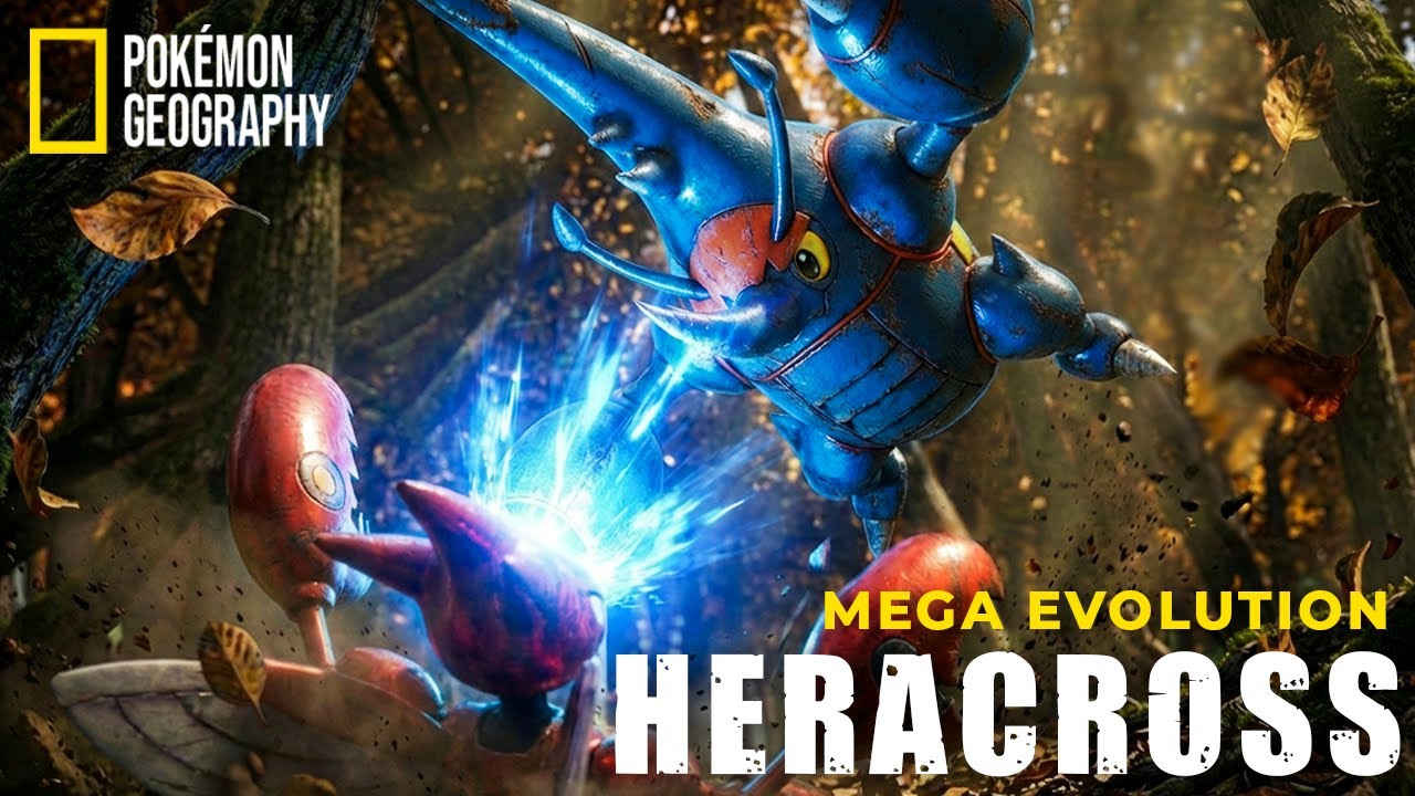 NatGeo Planet: The Overheated Engine | Mega Heracross - Armored Titans (Real-Life Pokémon)