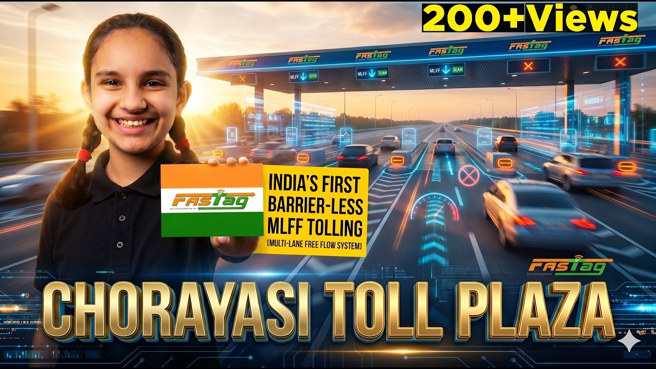India&rsquo;s First Multi-Lane Free Flow (MLFF) Tolling System Explained in 16 Minutes !!