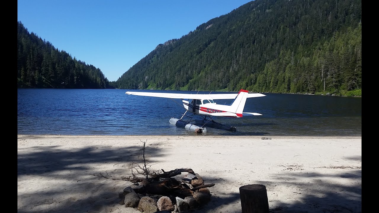 Flying a C-172XP floatplane to Lake Isabel, WA