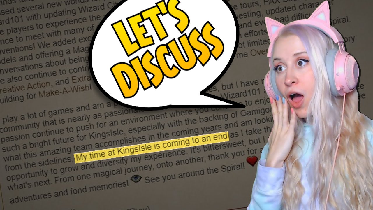 🔴Wizard101 Discussion: DEVS LEAVE KINGSISLE