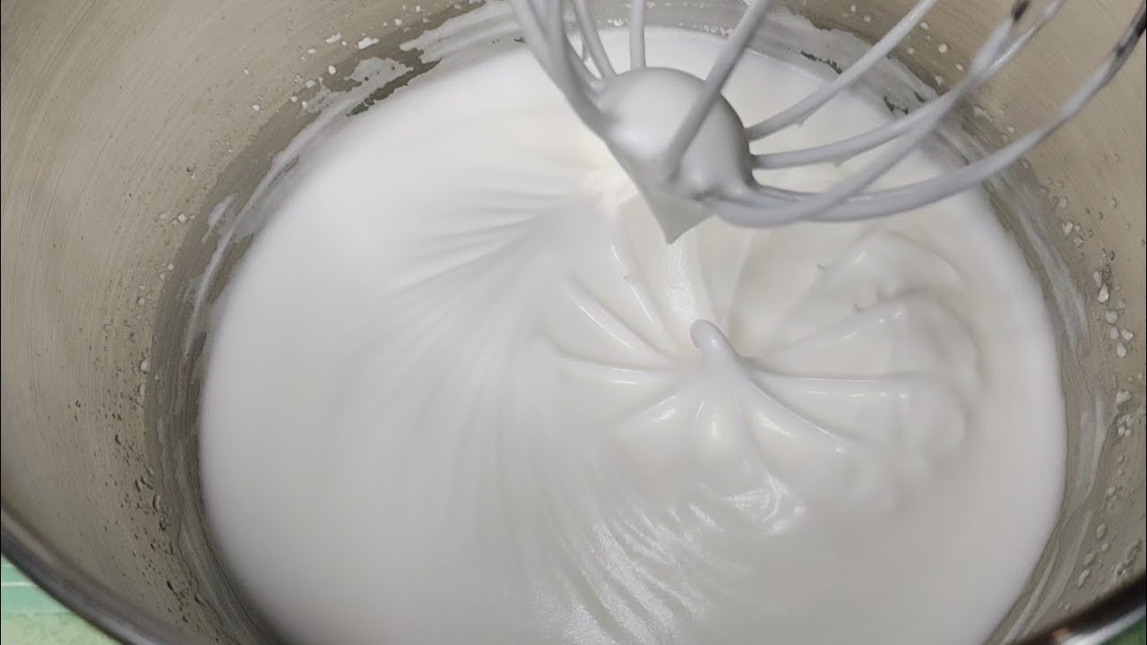 Meringue for Chiffon Cake Recipe | Daphne Channel