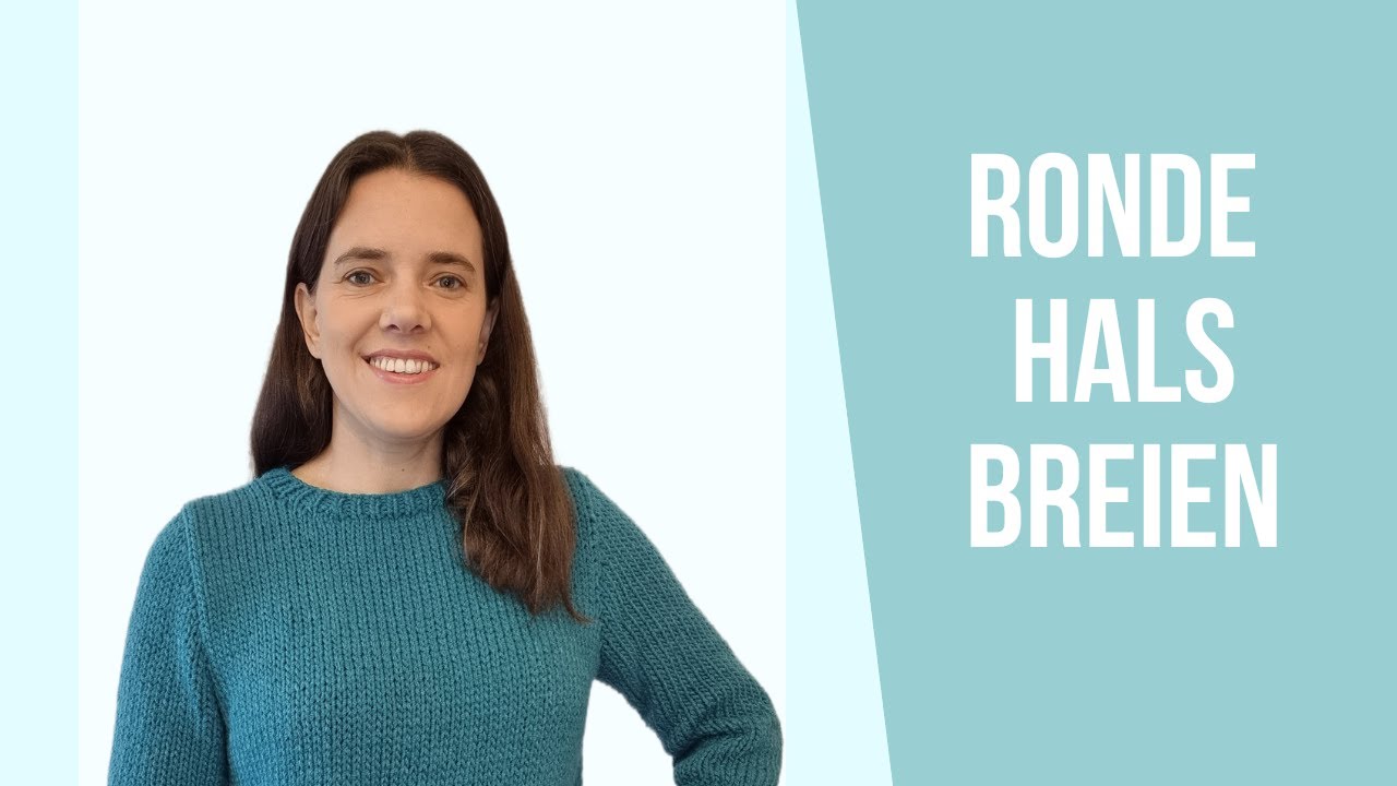 Ronde hals breien - zo doe je dat!