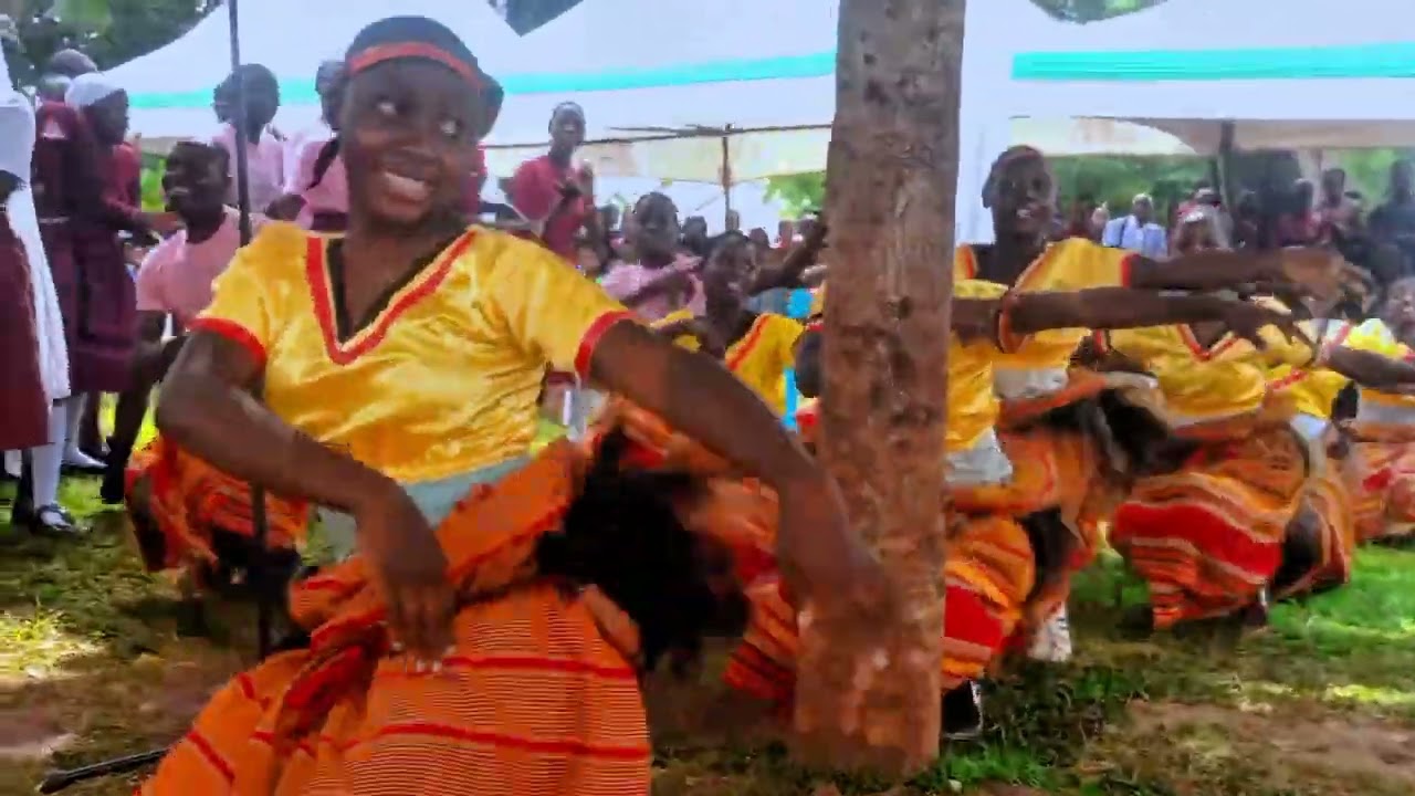 Heritage cultural performers at Kyabazinga College Kamuli