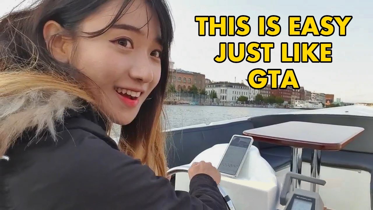 I rented a boat