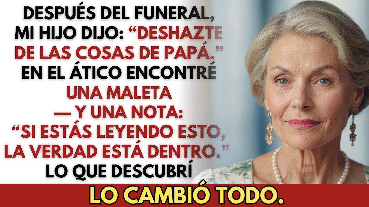 Mi hijo quiso tirar los recuerdos de su padre — hasta que encontré la verdad en su vieja maleta