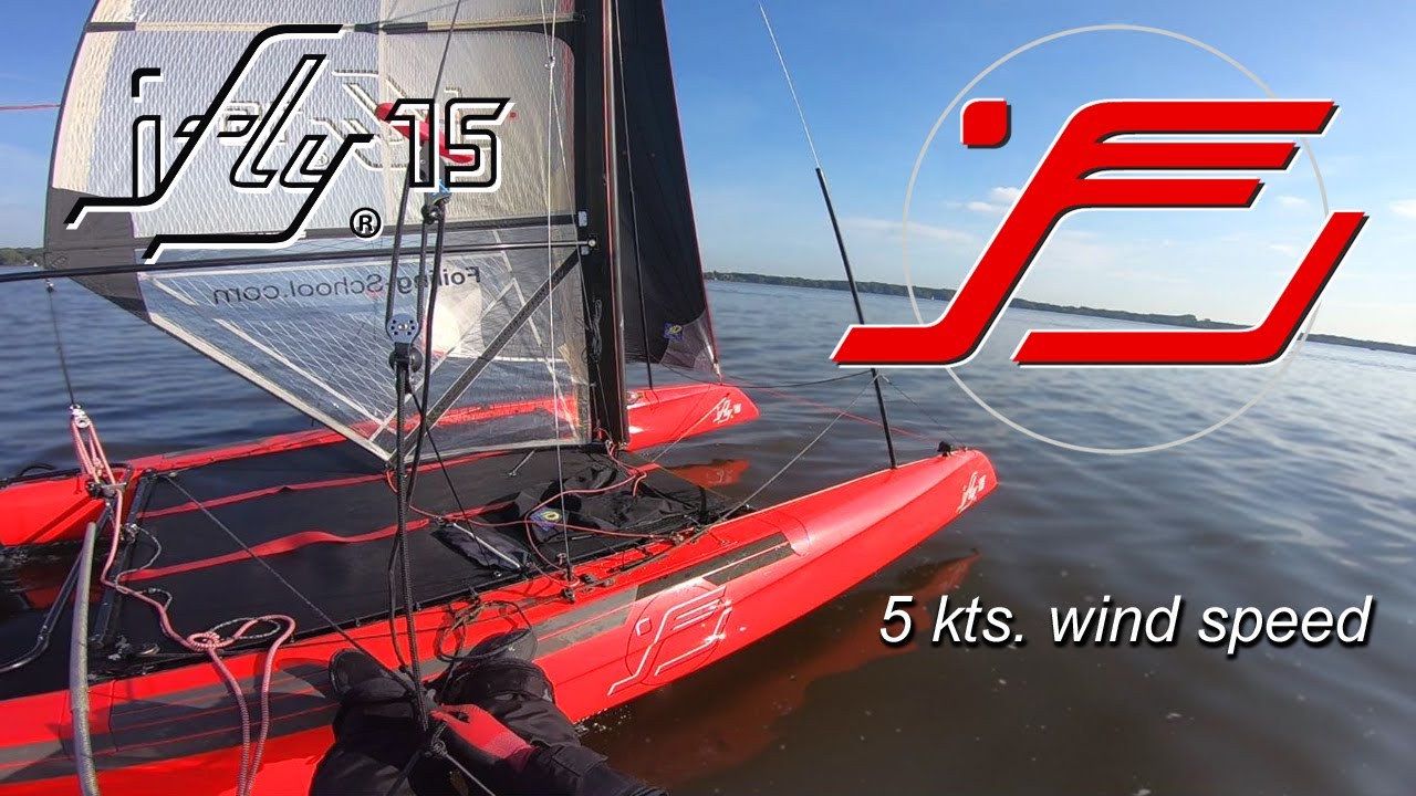 can iFLY15 be full foiling in 5kts./2Bft. of wind? // iFLY CodeF innovation // tutorial & clinics
