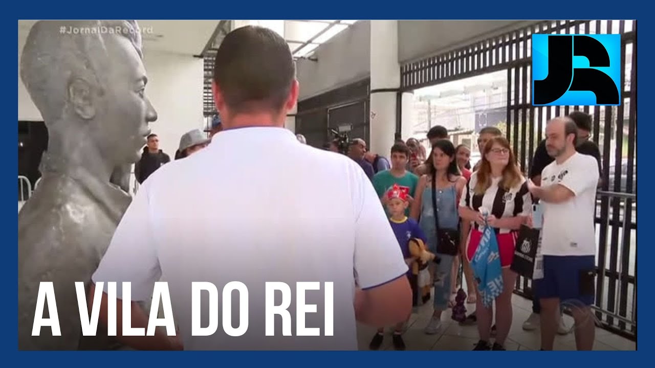 Vila Belmiro, em Santos (SP), reúne histórias de Pelé e se prepara para o adeus ao Rei