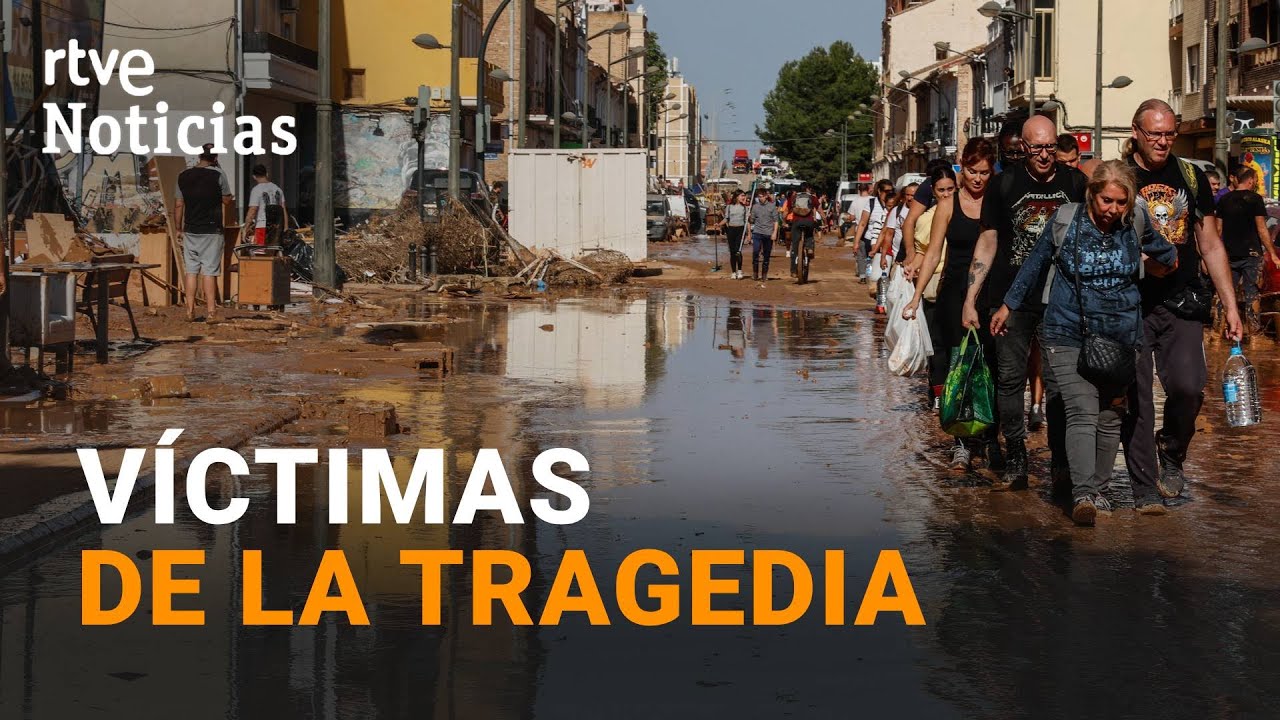 DANA: Al menos 158 VÍCTIMAS MORTALES, algunos ya han sido trasladados a la MORGUE de VALENCIA | RTVE