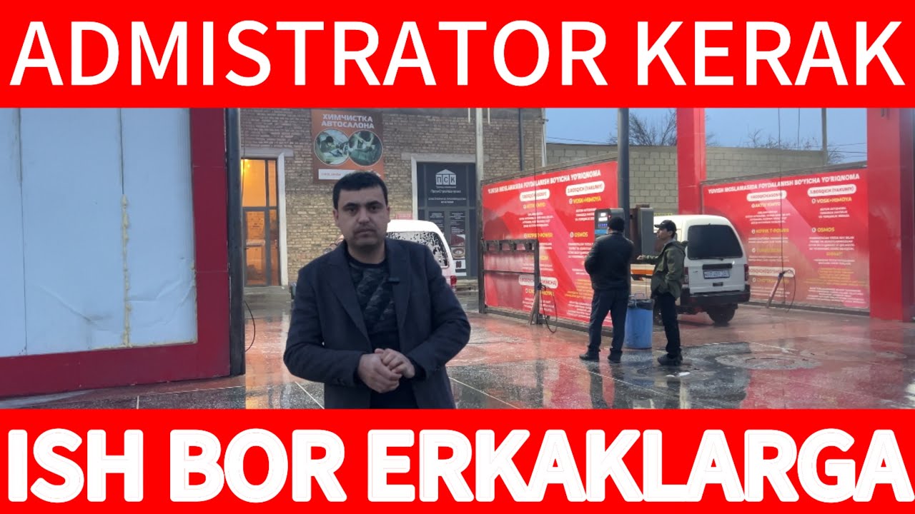 Farg’onadan ish bor erkaklarga sama moykadan ish