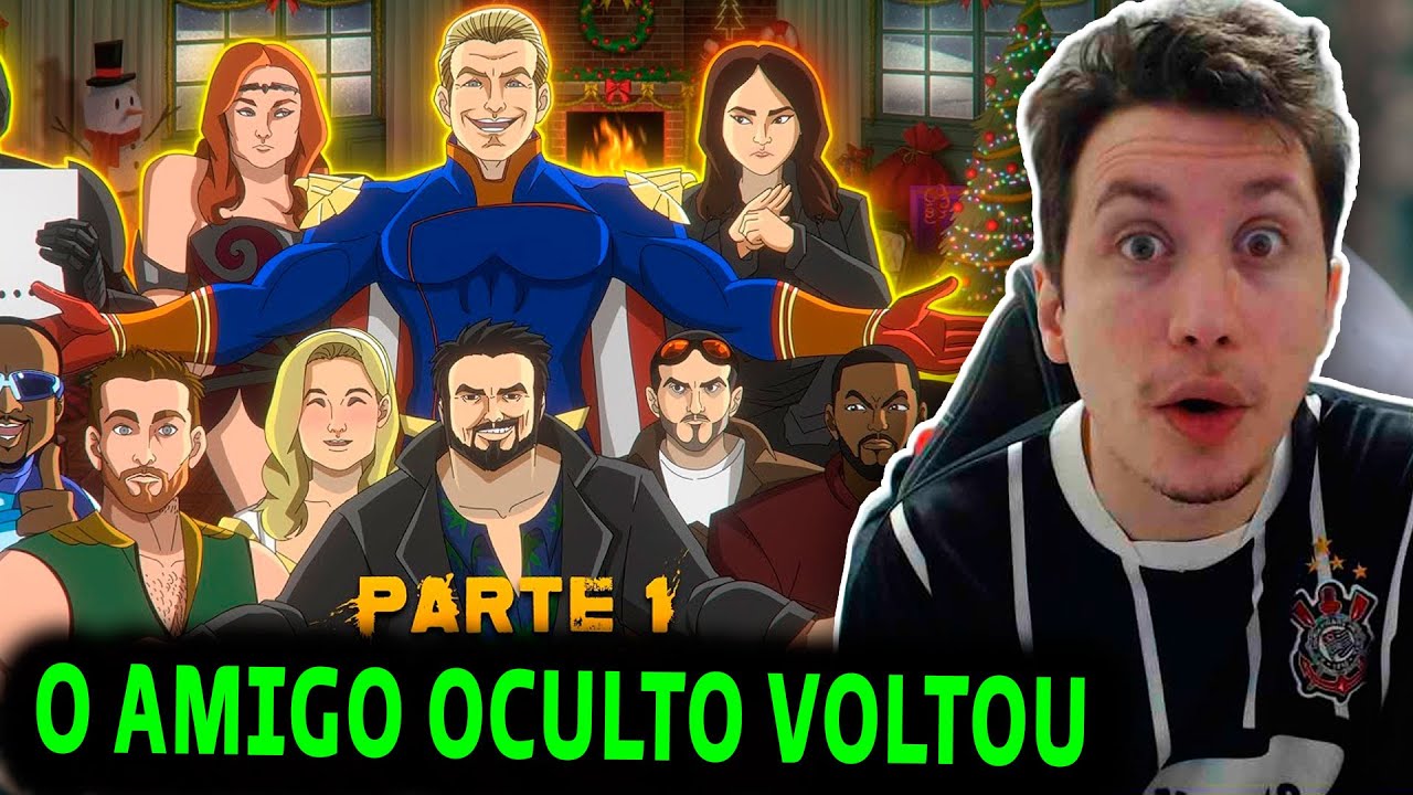 O AMIGO OCULTO DOS THE BOYS COM OS 7 (PARTE 1) | REACT DO MORENO