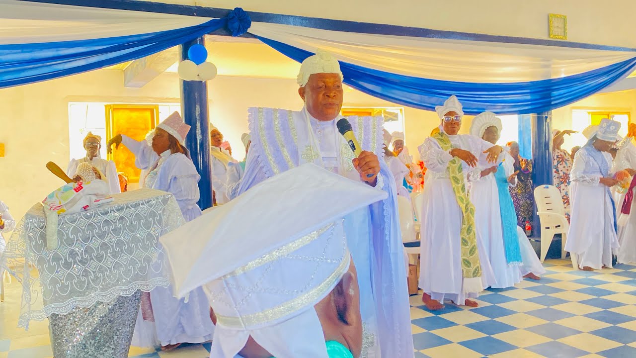 King of Zion, Primate Dr AA Iwalokun at the 52nd Anniversary of C&S Church Of Zion Int, Owode Ilaje