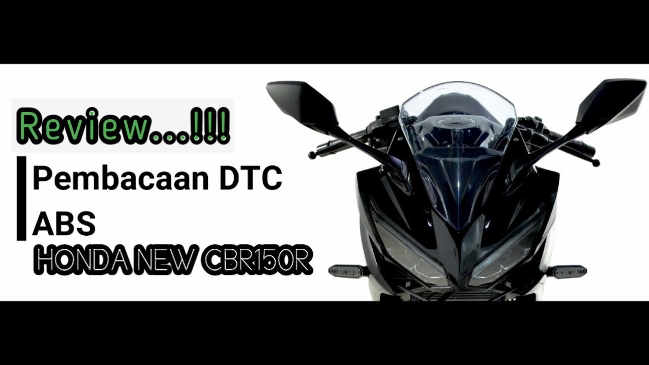 Cara reset DTC indikator ABS di motor honda new CBR150R