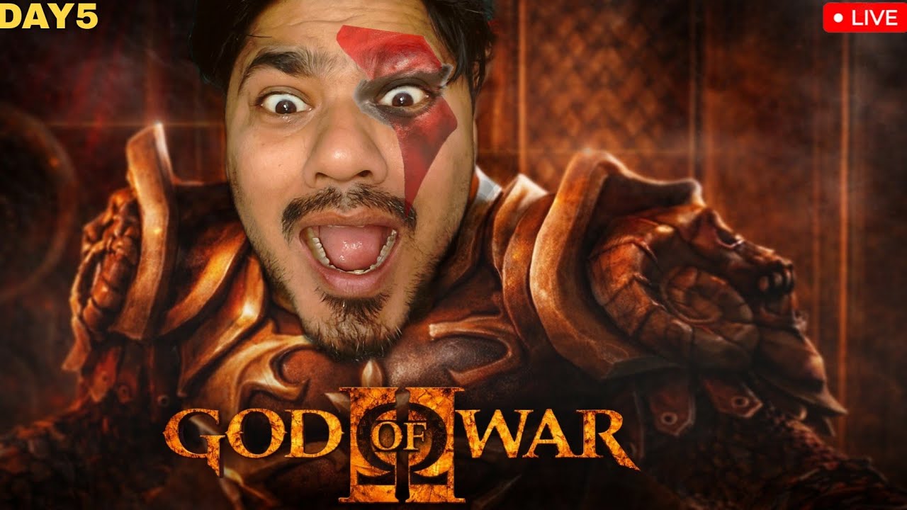 GOD OF WAR 2 HARD MODE DAY 5 🔥 Perseus Defeated | Titan Challenges & Deadly Puzzles LIVE