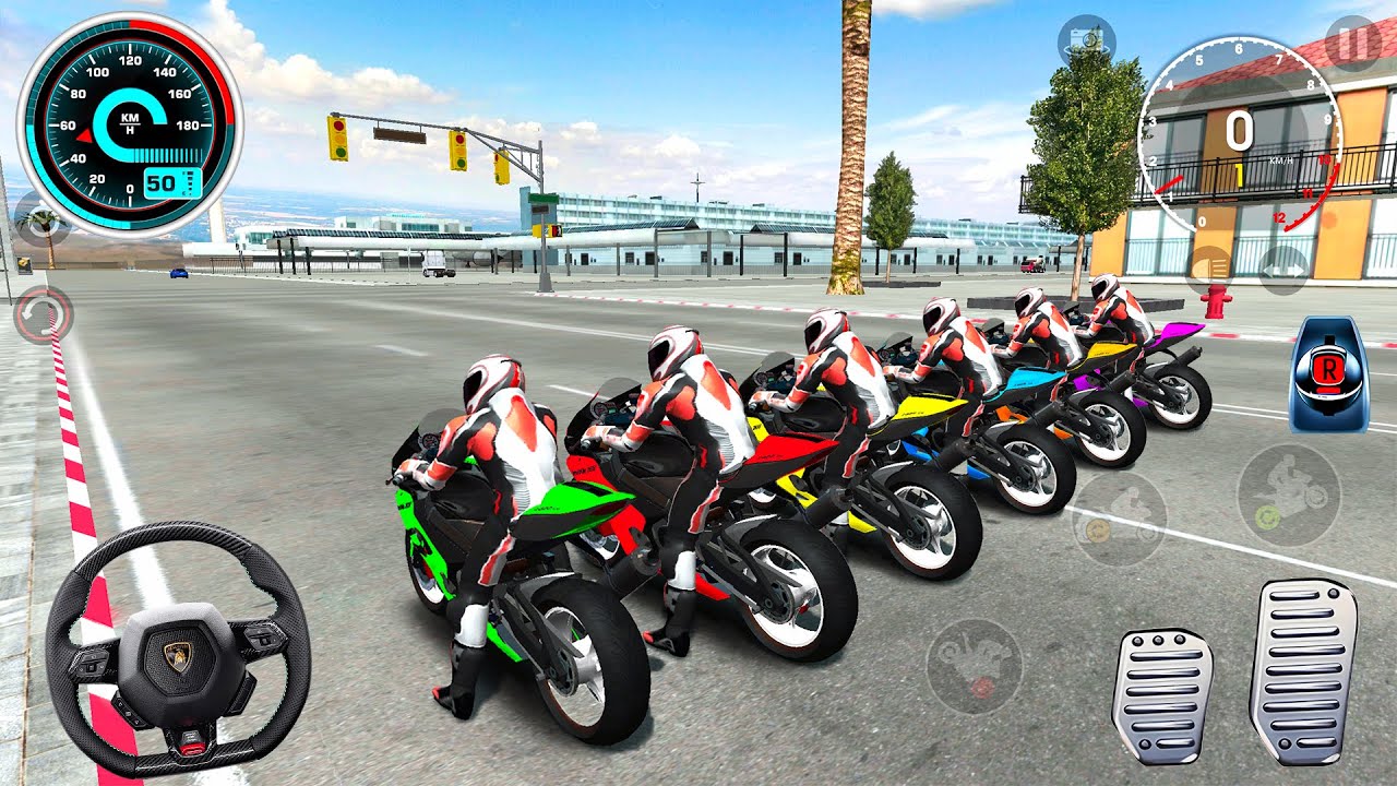 Impossible Bike Stunts Driving - Extreme Motorbikes Racing Simulator 2024 - Android / IOS Gameplay
