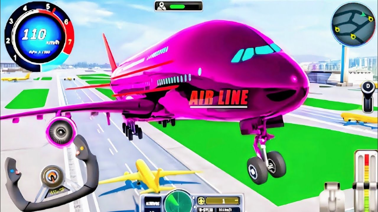 Flight Airplane City Pilot Simulator - Boeing Emergency Landing Goes Wrong 🚨✈️ - Android Gameplay