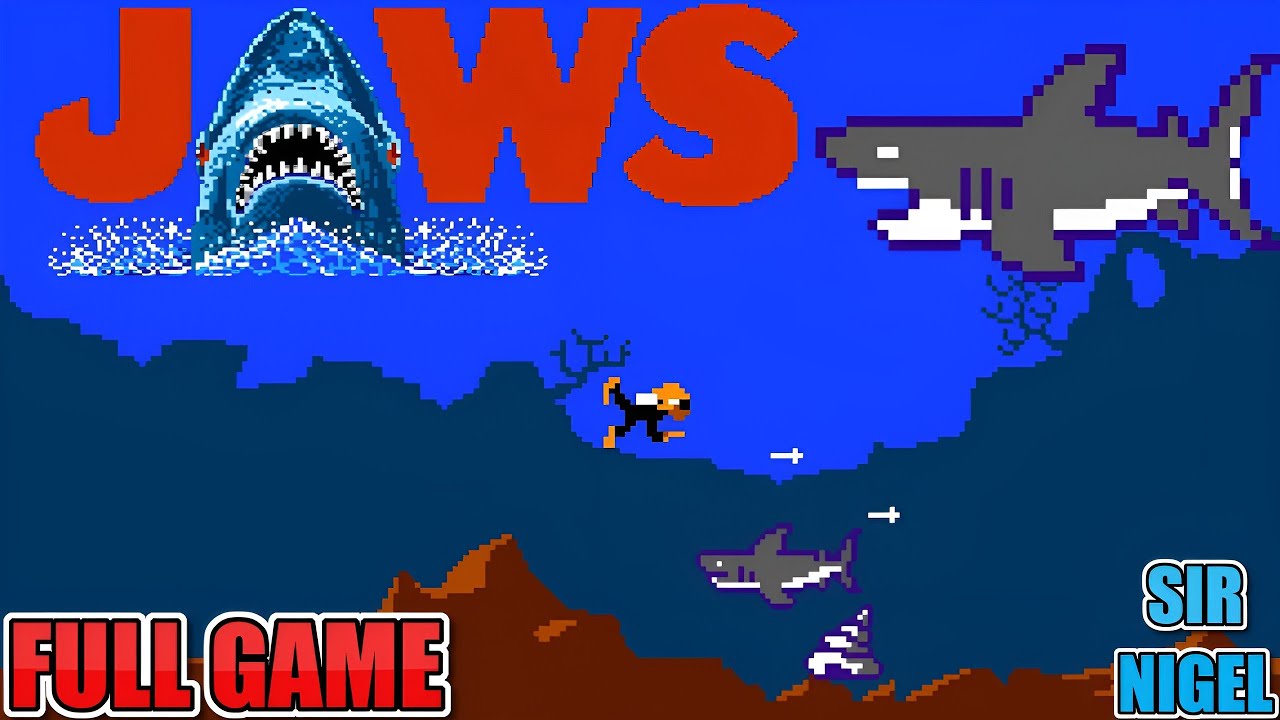 Jaws (NES) - Full Game No Deaths