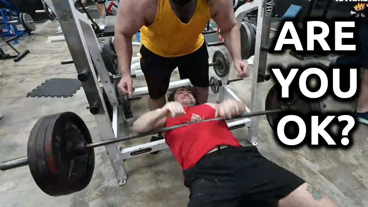 MIZKIF ALMOST DIES LIFTING