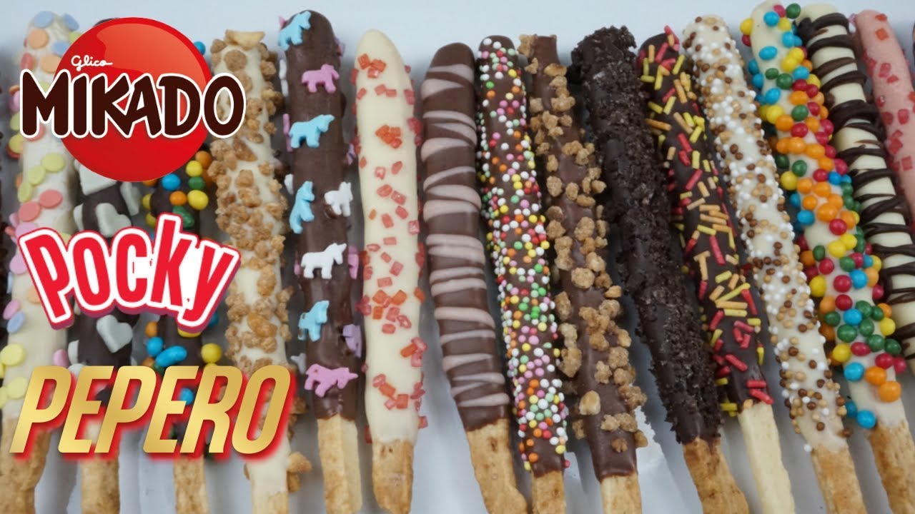 MIKADOS CASEROS (Pocky, Peperos)