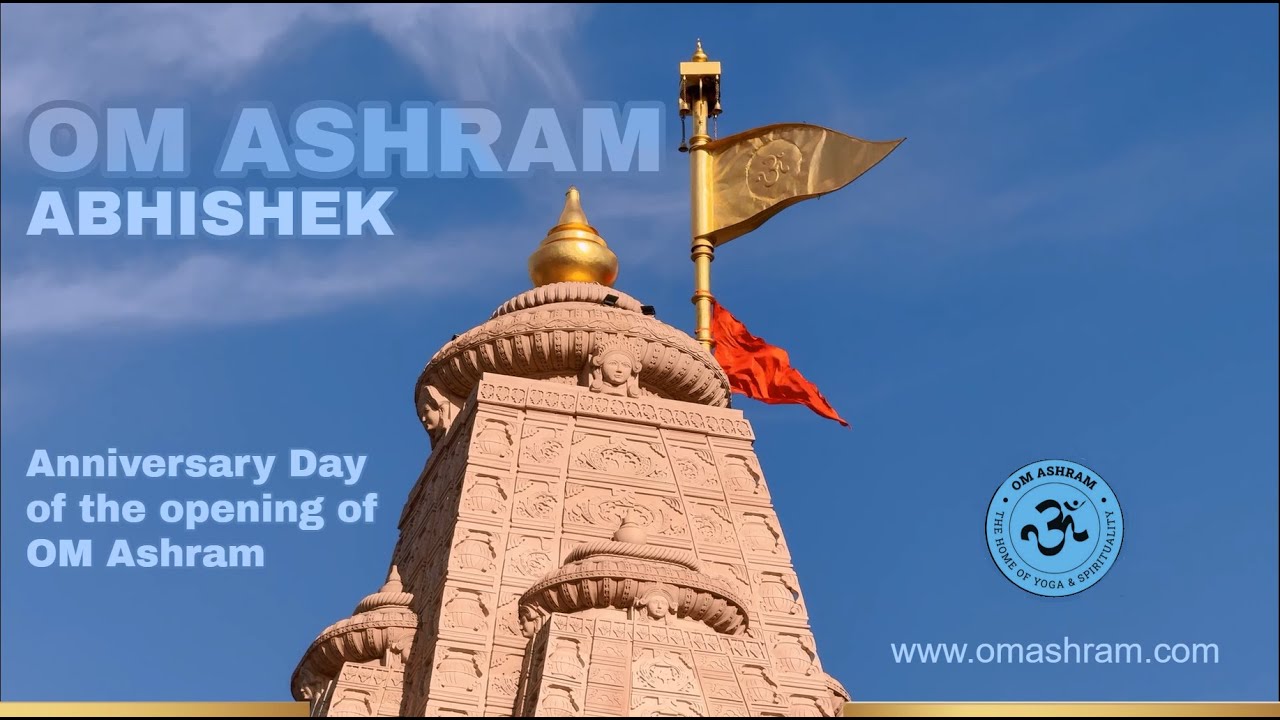 Anniversary Day of the 𝐎𝐌 𝐀𝐒𝐇𝐑𝐀𝐌 𝐀𝐛𝐡𝐢𝐬𝐡𝐞𝐤 #omashram #shivatemple