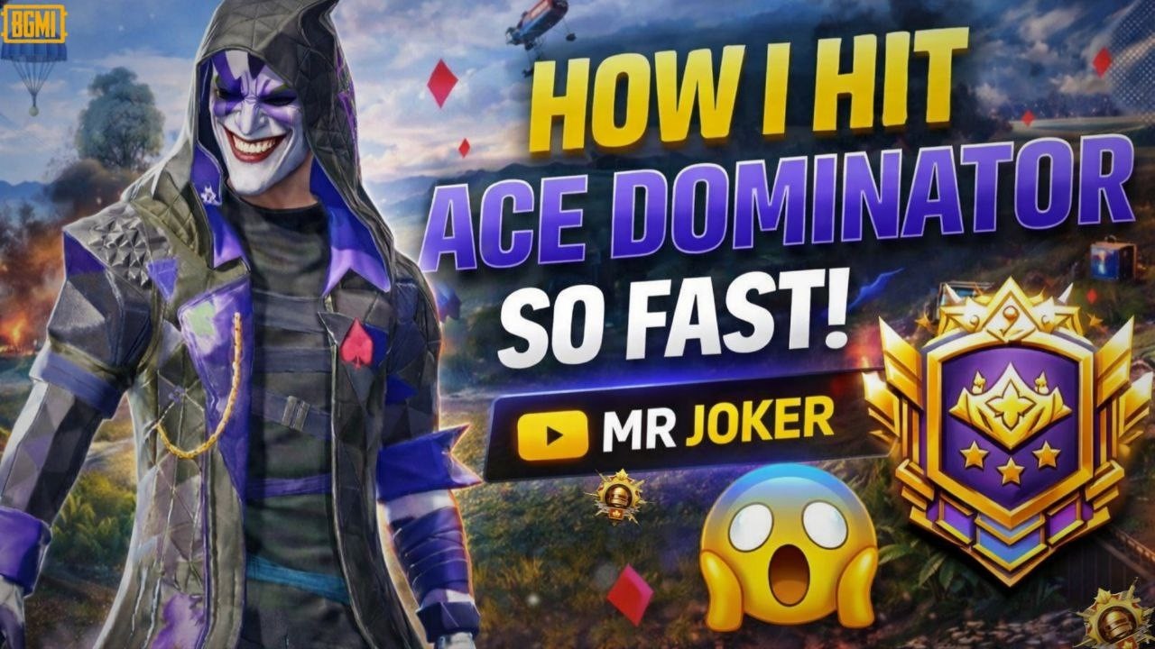 How I Hit ACE DOMINATOR in Just 3 Days! 😱 (Secret Method) #bgmi  #shortlive