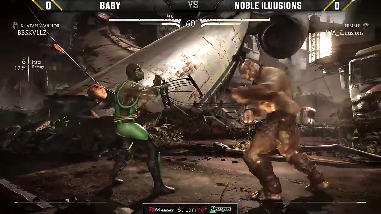 Kombat Cup S2W9: Baby vs Noble iLuusions | MKX | Mortal Kombat X