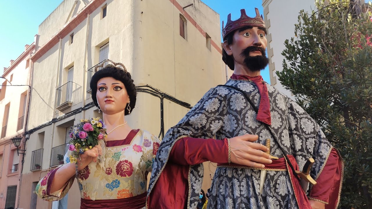 Ballada dels gegants de Montbrió del Camp (Festa Major de Sant Antoni 2022)
