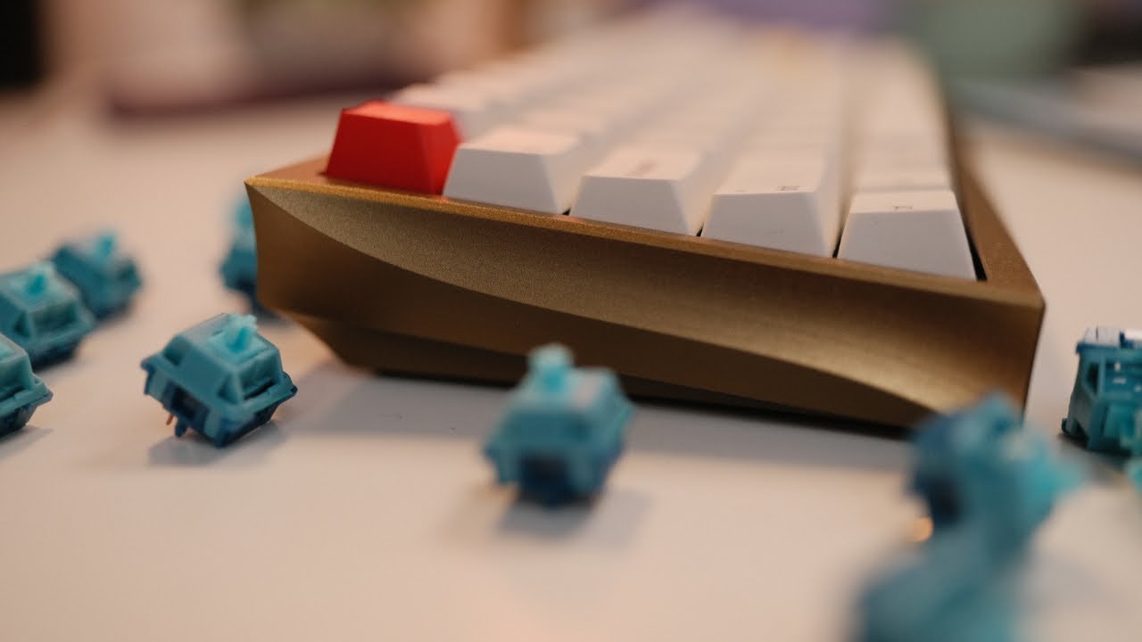 Saag65 | JWK Poseidon Long Pole Full Nylon Switches | ASMR | Typing Sound