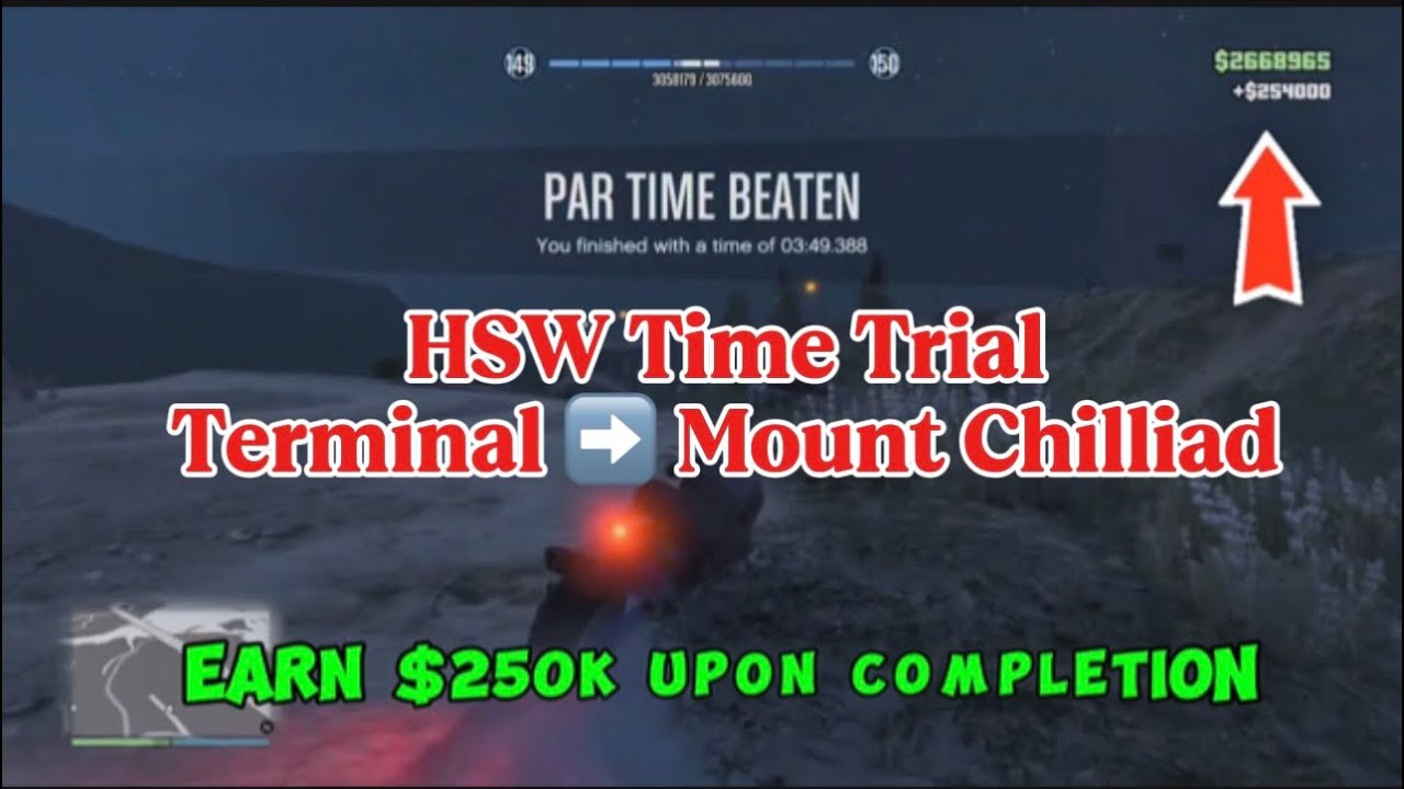HSW Time Trial This Week: Terminal → Chiliad Mountain