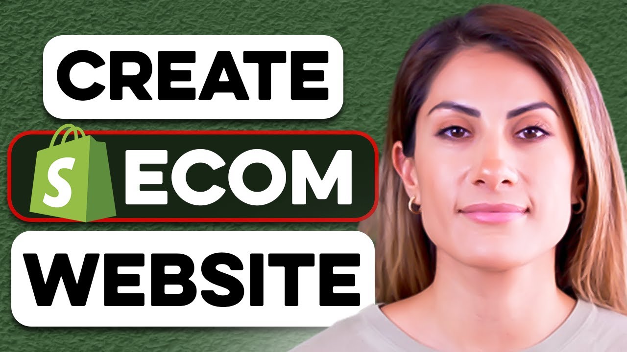 How to Create an eCommerce Website on Shopify 2024 (Shopify Store Setup)