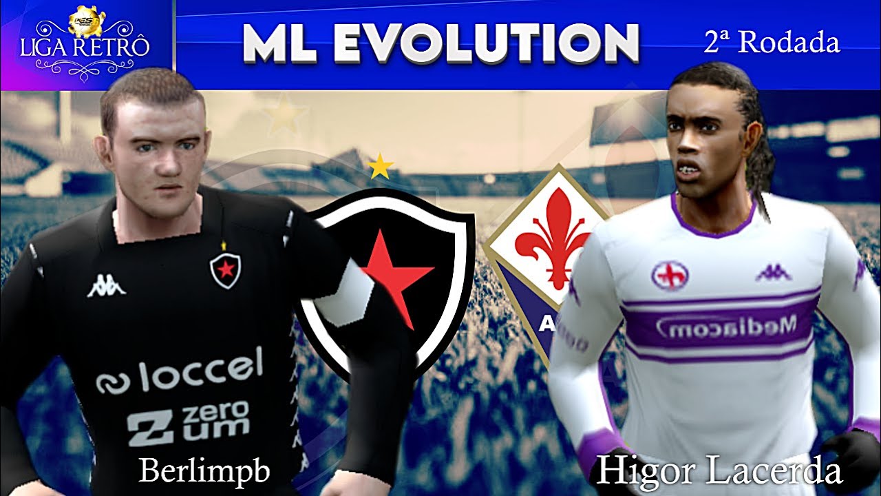 ⚽PES 6 ONLINE | ML Evolution Soccer - Serie A | Berlimpb vs Higor Lacerda | 2° Rodada | #PS2 e #PC⚽