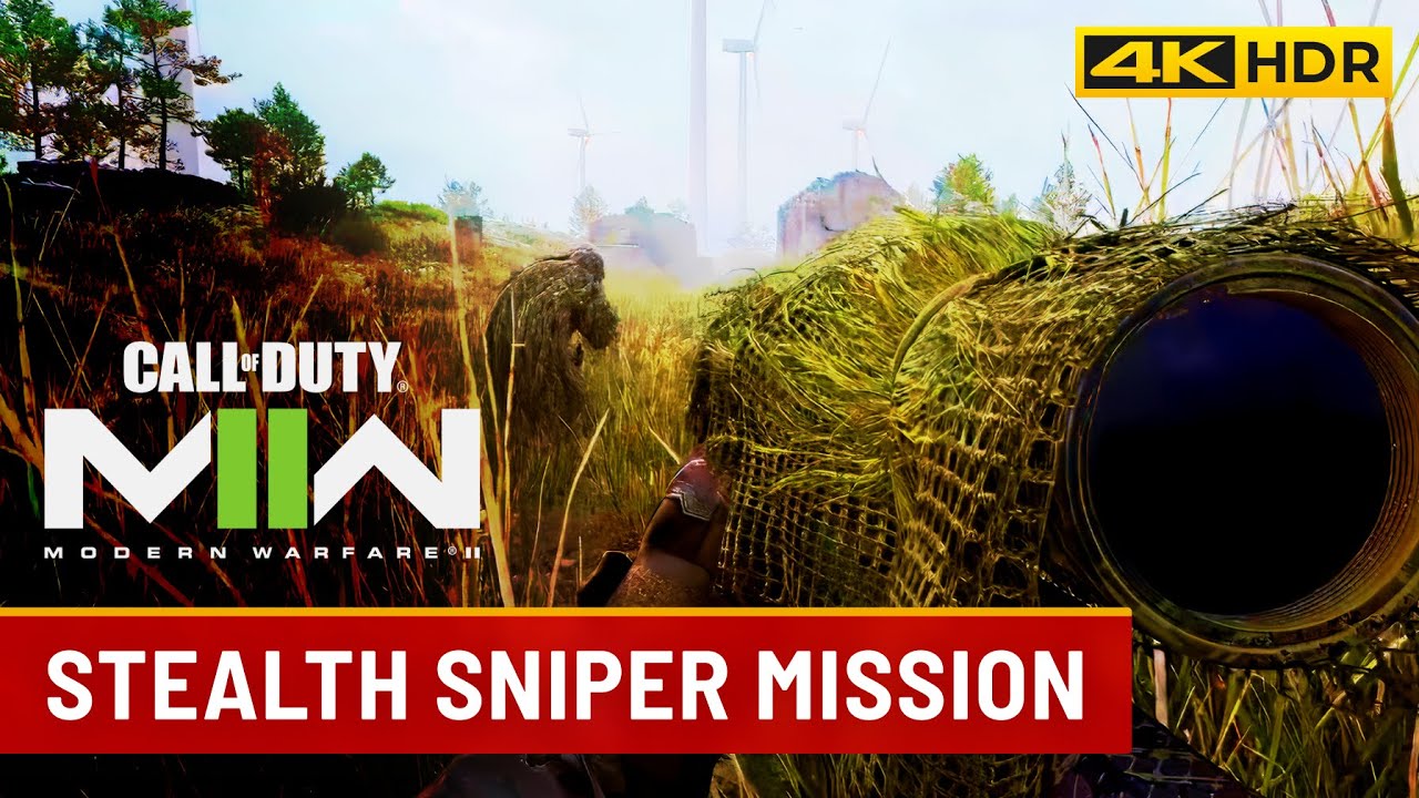 Call of Duty: Modern Warfare 2 - Recon By Fire Sniper Mission [Ultra Realistic | 4K HDR 60FPS | PC]