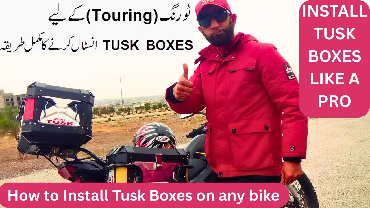 Tusk Boxes Install for Yamaha YBR125G - FULL INSTALLATION GUIDE |  LOW BUDGET Tusk Box Installation