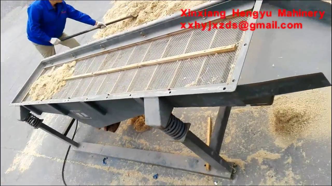 Linear motion vibrating screen