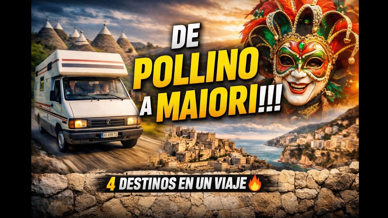 DEL PARCO NAZIONALE POLLINO A MAIORI - 4 DESTINOS EN UN VIDEO
