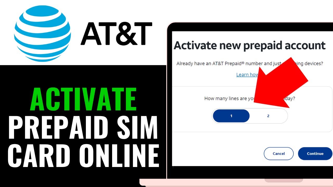 How to Activate AT&T Prepaid SIM Card Online 2025 (Step-by-Step)