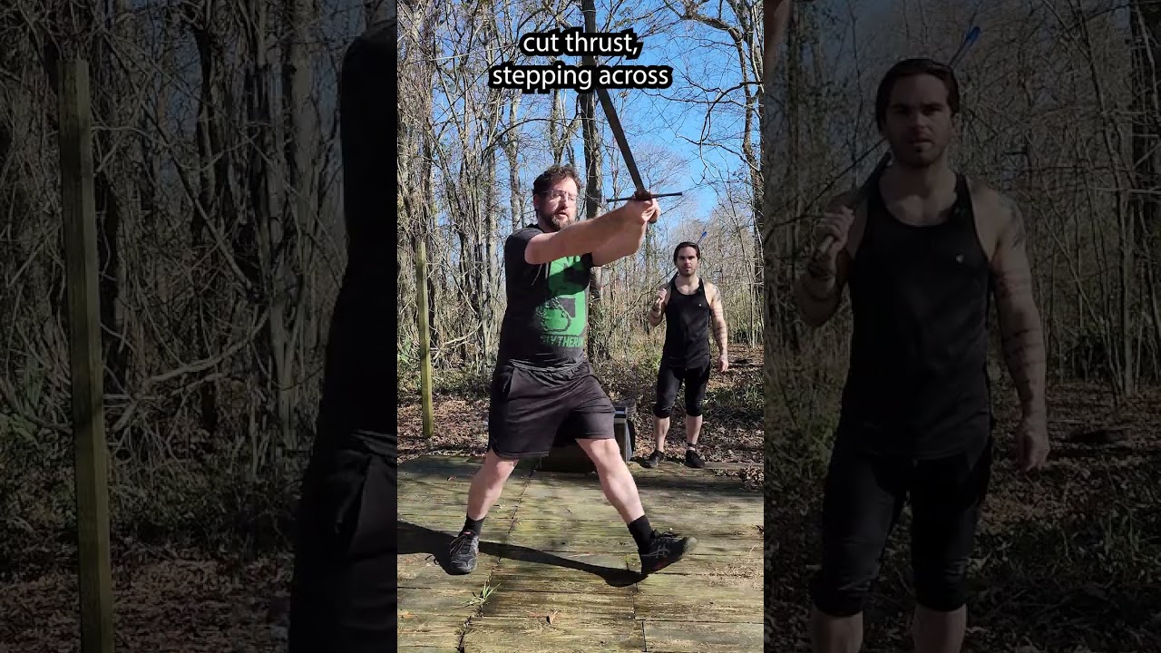 10 MIN LONGSWORD DRILL: Solo Practice to Improve Your Swordsmanship #shorts #hema