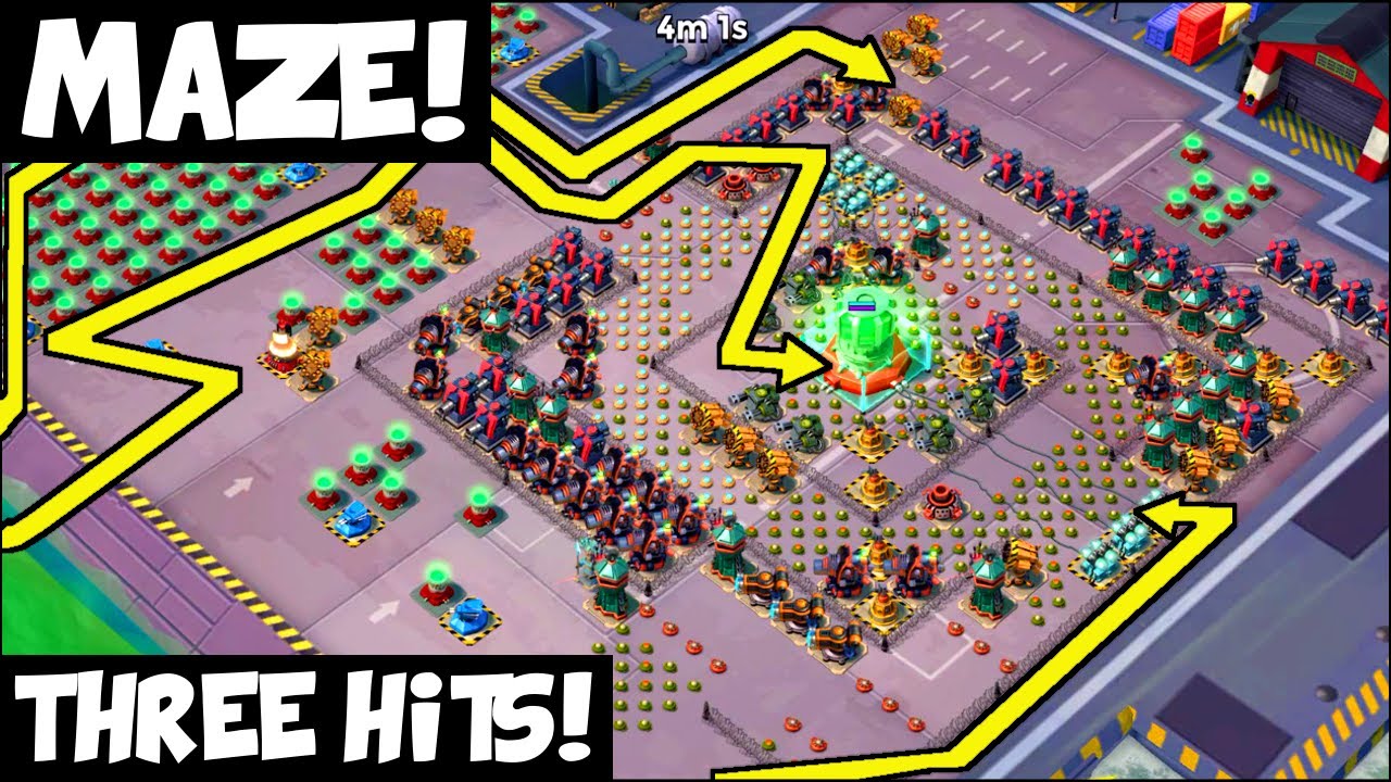 Maze: Three Hits! ✦ Boom Beach!