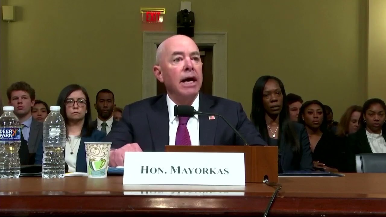 Homeland Security Sec Alejandro Mayorkas Tells Congress His Testimony Is 