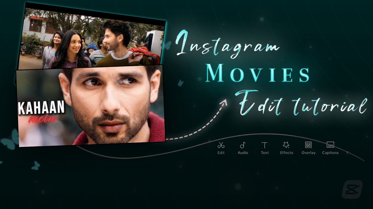 Easiest Instagram movie edit tutorial in Capcut || this type of movie edit go viral || krixnedit