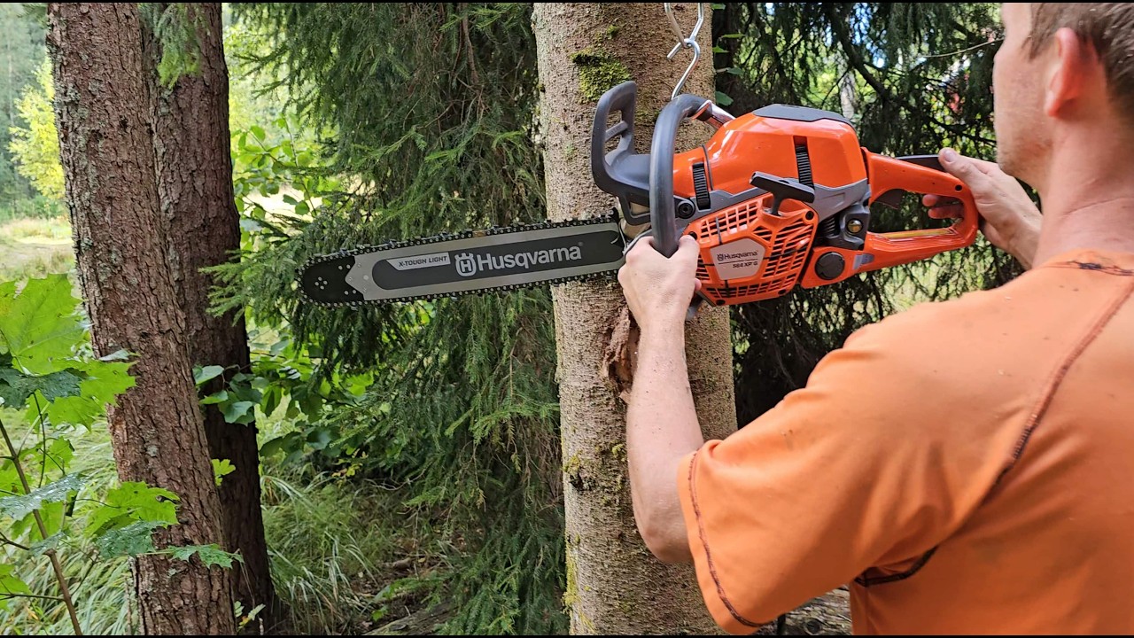 Test av Husqvarna 564 XPG med insprutning – Kan/ska den utmana Stihl MS 500i?