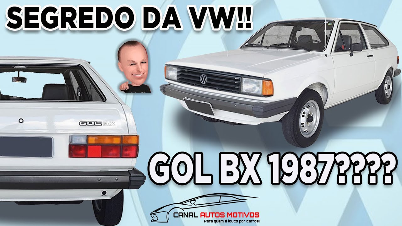 VOLKSWAGEN GOL BX 1987 - SEGREDO DA VOLKSWAGEN