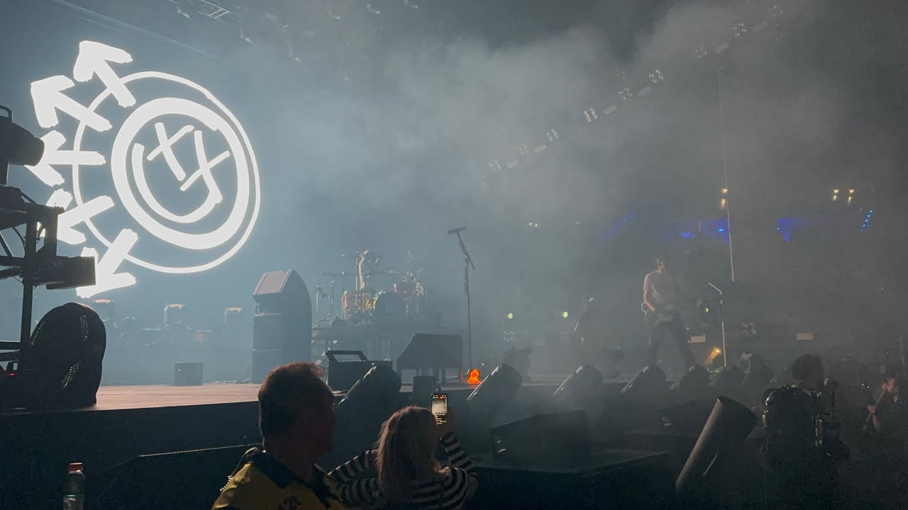 Blink 182 - Anthem Part 2 + Opening LIVE 2024 @ RAC Arena, Perth AUSTRALIA