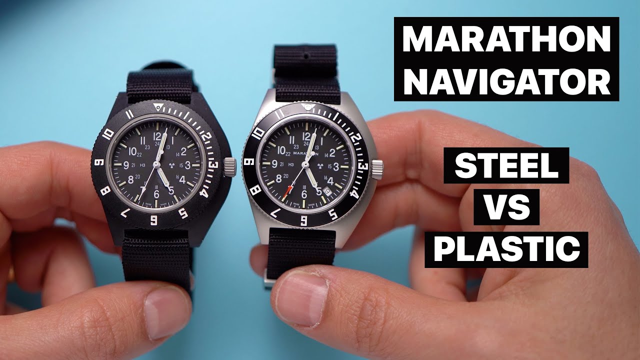 Доступные часы для пилотов: Marathon Navigator: сталь против пластика